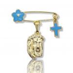 Gold plated silver 925° charm for kids (code L2410)